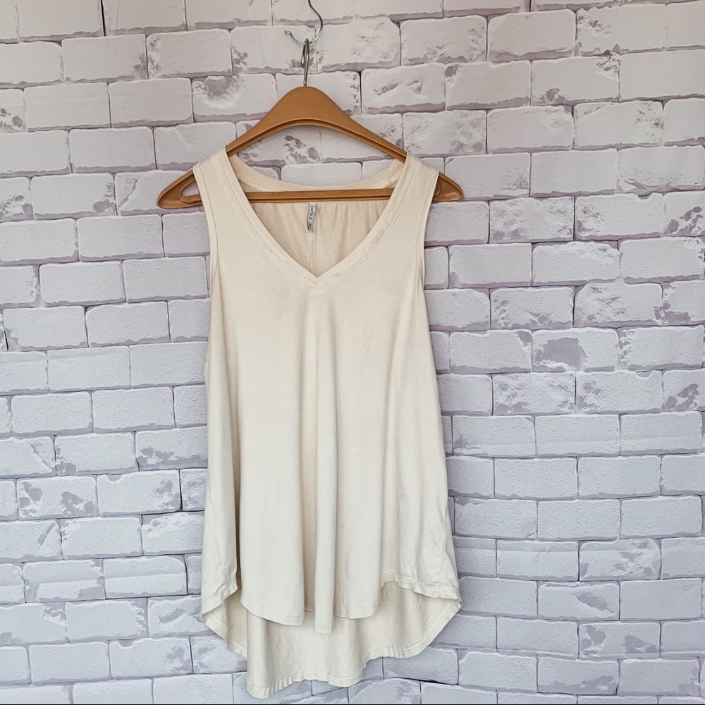 Suede tank